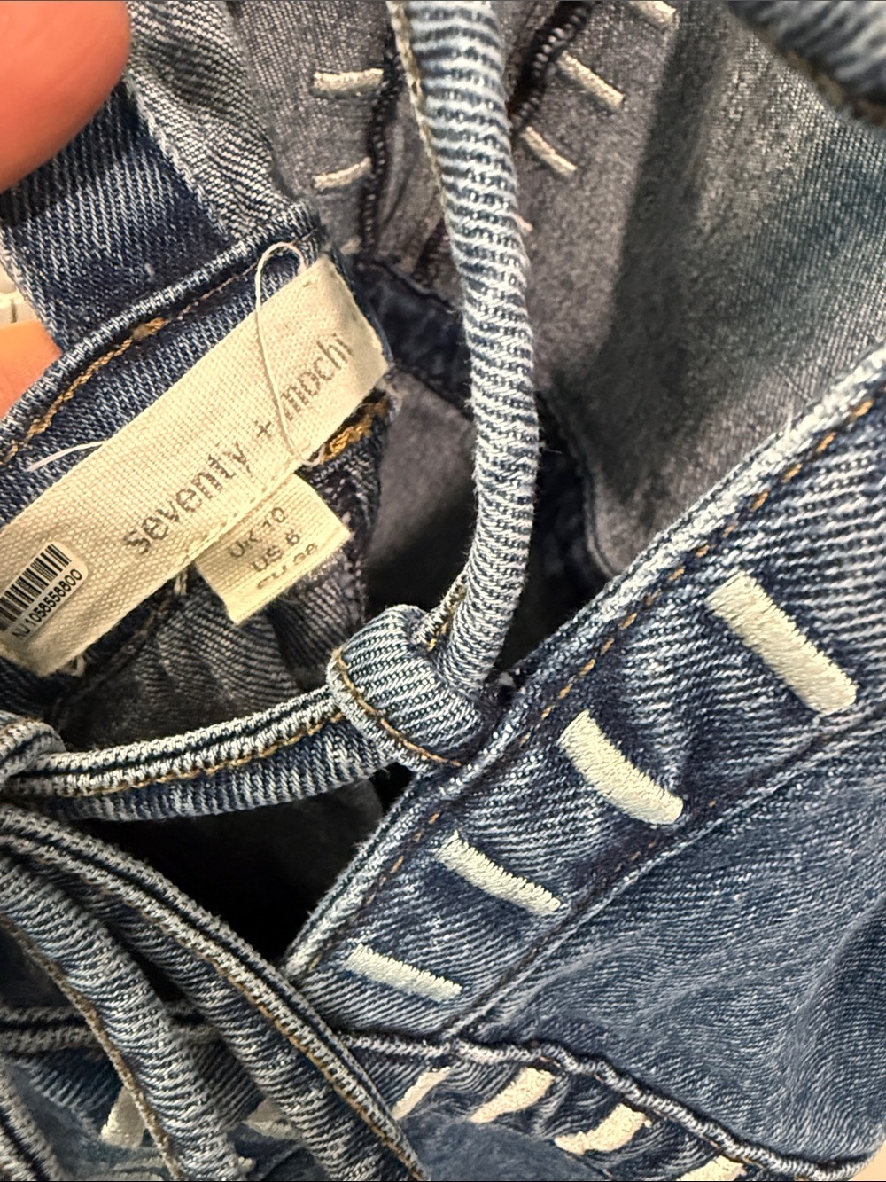 Anthropologie Ella Denim Dress by Seventy + Mochi - Picture 13 of 17